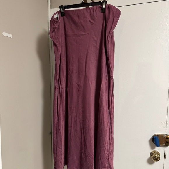 Anthropologie Dresses & Skirts - Anthropologie Lilac Bias Cut Satin Skirt 3x